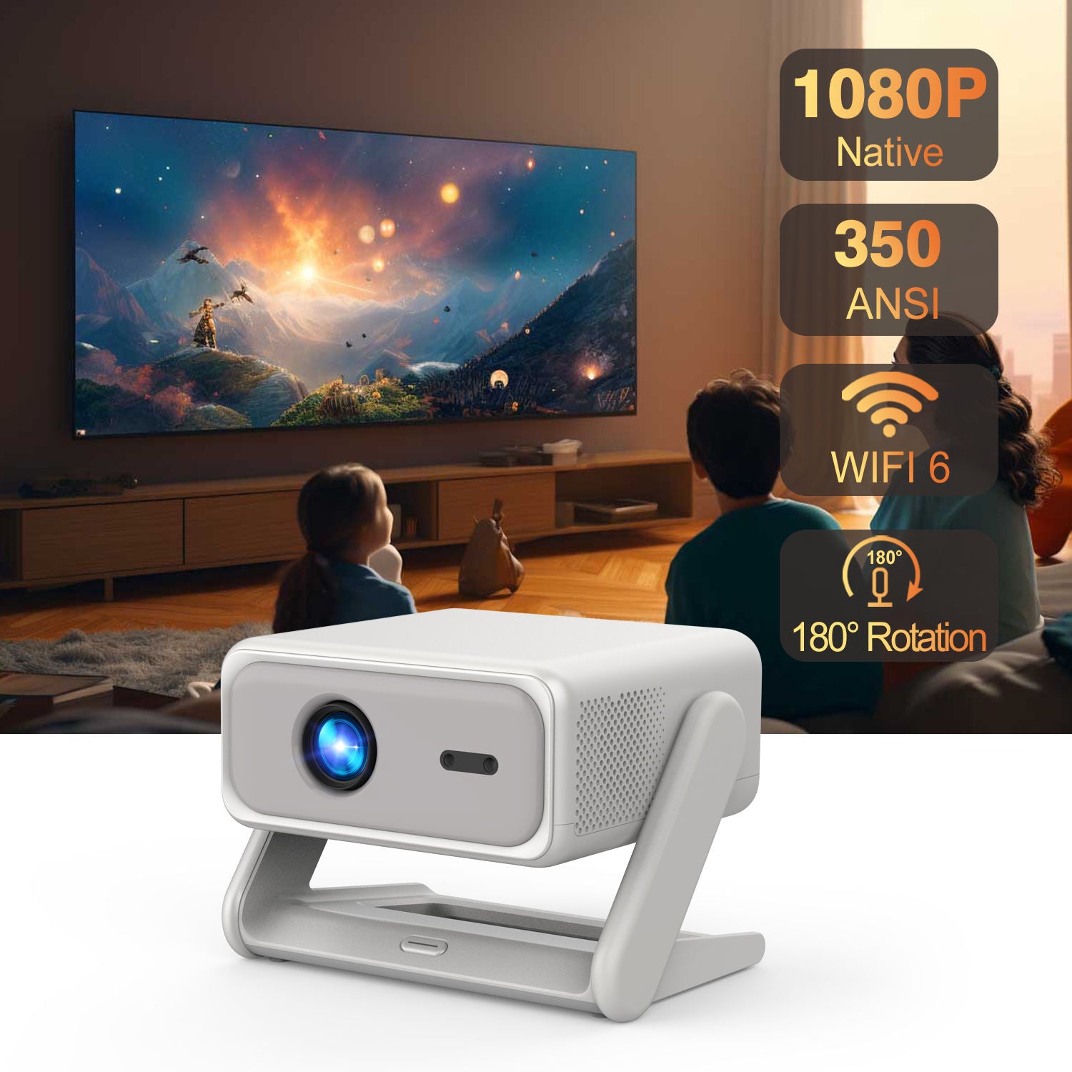 CRE F1 Smart AI Projector