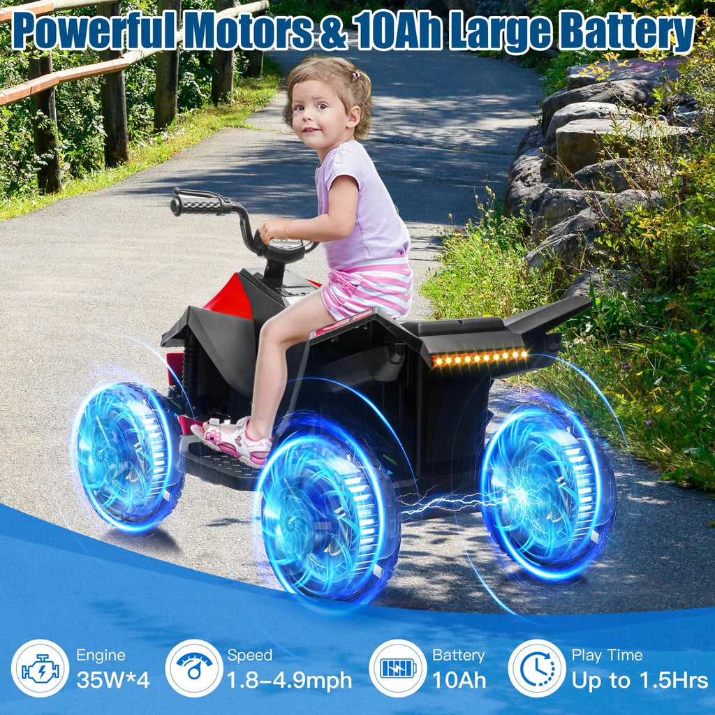 Quadriciclo elétrico de 24V para crianças