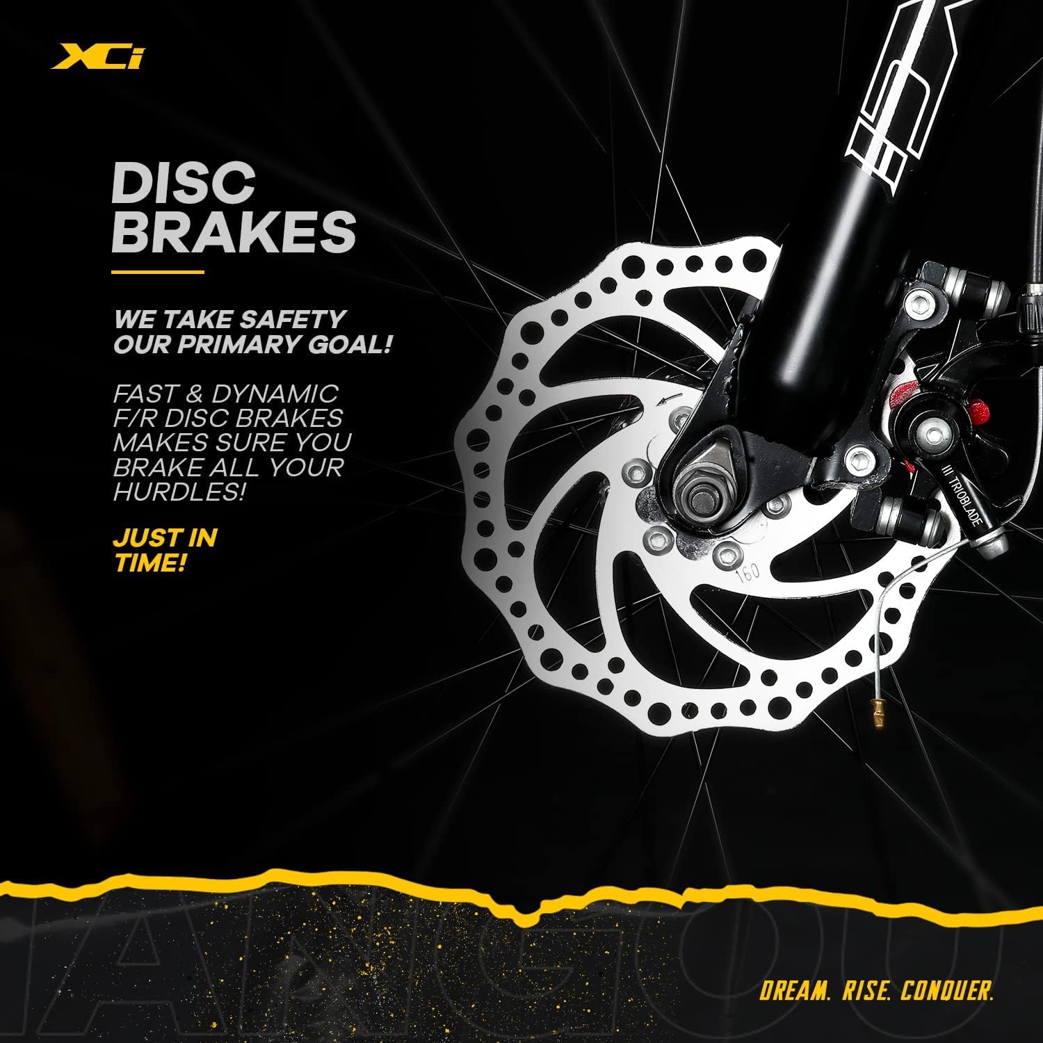 Bicicleta Adulto Mountain Bike TK300