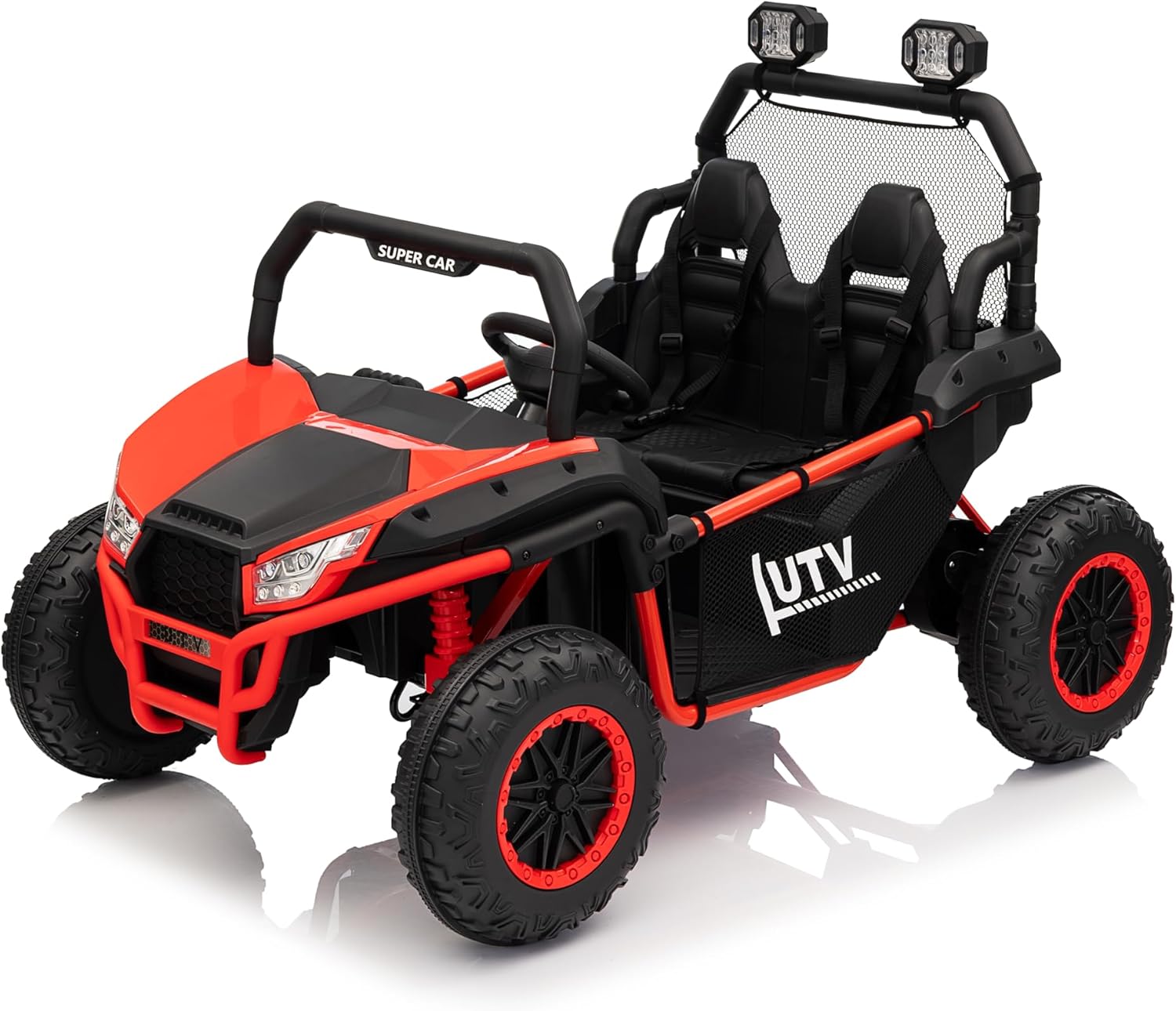 Veículo elétrico infantil de dupla ocupação 24V