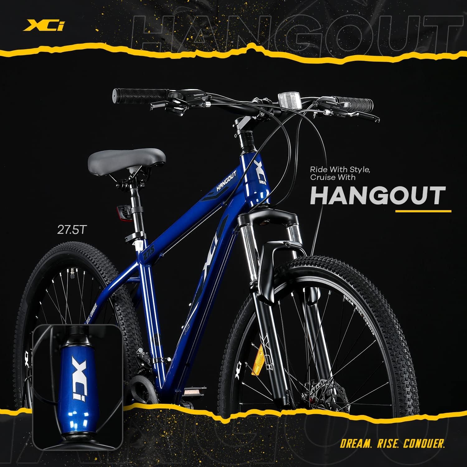 Bicicleta Adulto Mountain Bike TK300