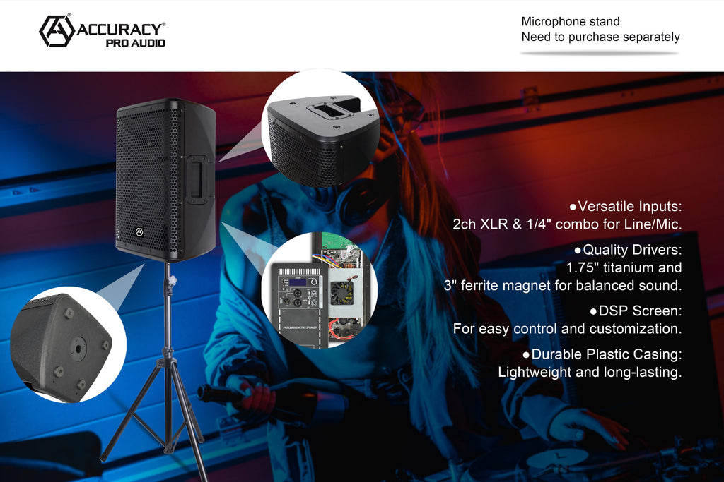 Precisão Pro Audio CAO15D3-4.1k Speakers