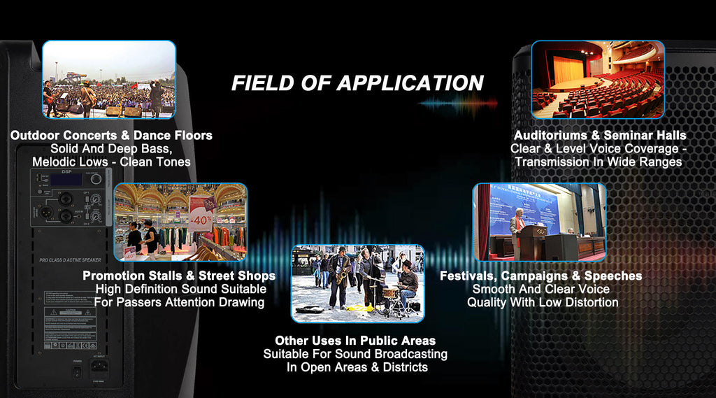 Precisão Pro Audio CAO15D3-4.1k Speakers