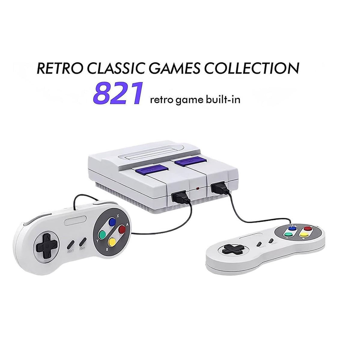 Super Mini Retro Console - 821 Jogos Clássicos