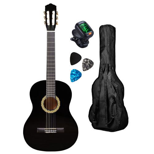 Guitarra Clássica Gemma GEM1 4/4 + Afinador + Palhetas + Bolsa