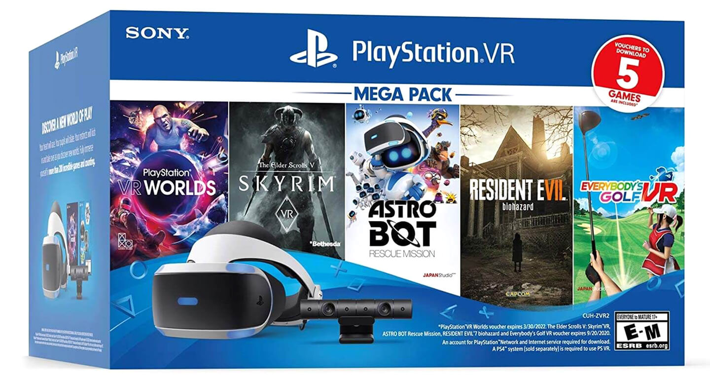 PlayStation®VR Mega Pack - Inclui 5 Jogos Completos